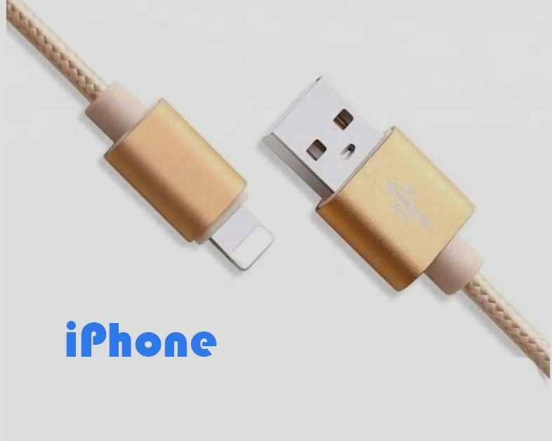 10' Android iPhone XBOX Micro USB Charger Sync Cable Braided Cord Samsung  - Image 2 of 4