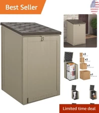 Large Capacity Lockable Storage Box for Porch Deliveries - Weather Resistant