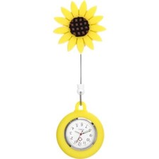 Watch Retractable Watch with Second Hand for Nurses Fob Watch Clip On Hanging