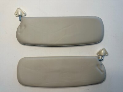 Pair of VW Bus Type 2 White Sun Visor Left & Right 1952-1967