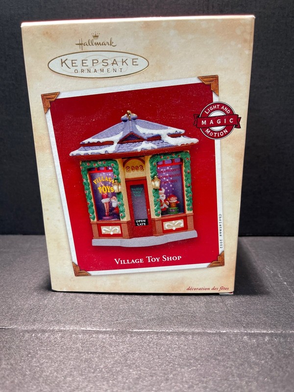 Hallmark 2002 -  Village Toy Shop - Magic