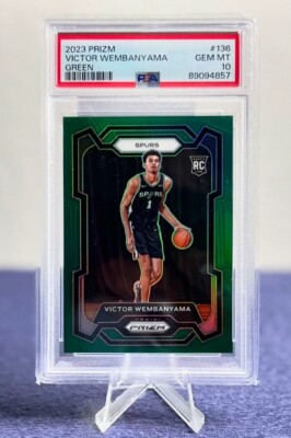 Gem Mint Graded Basketball Card PSA 10 Gem Mint 2023 Panini Prizm