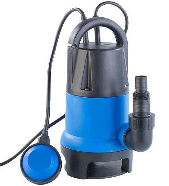 Pompe immergée hydraulique vide-cave 400 W AGT eau claire