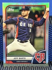 2023 Topps World Baseball Classic JEFF BARTO Czech Republic Base 22