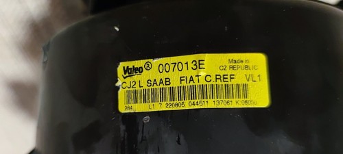 Motor de ventilador Saab 9-3 II YS3F motor de ventilador carcasa de ventilador Valeo ventilador interior - Imagen 5 de 6