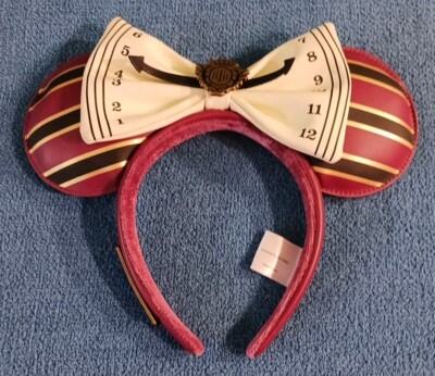 Disney Parks Loungefly Tower Of Terror Glow In Dark Bow Minnie Ears Headband EUC Tower of Terror Glow-in-the-Dark Loungefly Ears (2024  main image 4