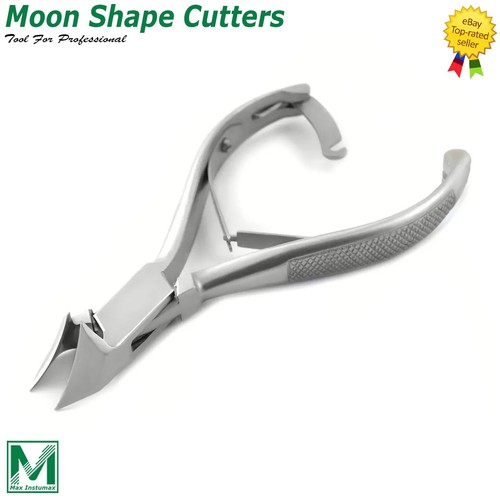 Chiropody Moon Shape Toe Nail Clipper Manicure Pedicure Thick Nail Cutter Tools - Picture 8 of 9