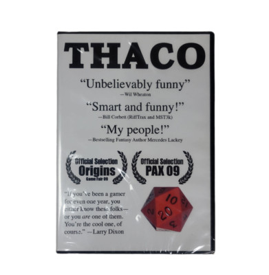 Thaco DVD Comedy Dungeon & Dragons Role Playing RPG Neil Gaiman NEW NEVER OPENED