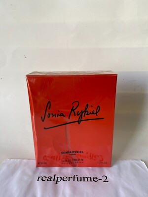 Sonia Rykiel Perfume 1.7 OZ Eau De Toilette Spray. AS PICTURE. SEALED. 100% REAL