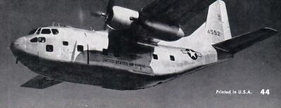 (67351A) Postkarte - Fairchild C-123
