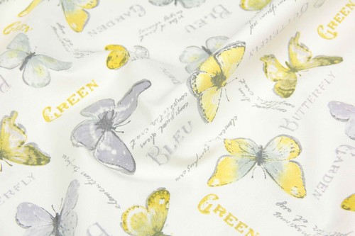 Table Runner Floral Fabric Holiday Rectangular Naperon Waterproof Butterflies - Picture 4 of 6