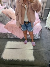 Real Leather And Fur Jacket Women's Paid Over £300 For It
