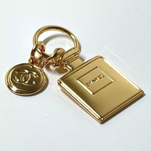 New 2024 Chanel Limited Edition Perfume Bottle Holiday Charm Pendant Key Ring