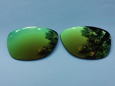ENGRAVED POLARIZED 24k GOLD MIRRORED REPLACEMENT LENSES FOR OAKLEY JUPITER