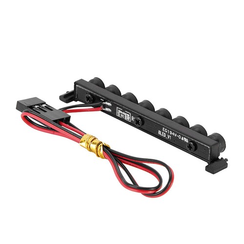 INJORA Nylon Molded 8LED Roof Light for 1/18 RC Crawler TRX4M Bronco (4M-47) - Picture 7 of 12