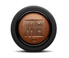 <!--F#f_0-->Genuine MOMO Heritage Cigar Leather Embossed Round lip Horn button for S/wheel<!--F/-->