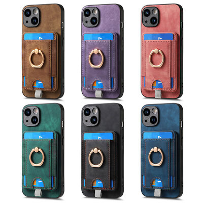 Magnetic Card Slot Phone Case For Samsung S25 S24 S23 A17 A15 A56 A16 A54 A36