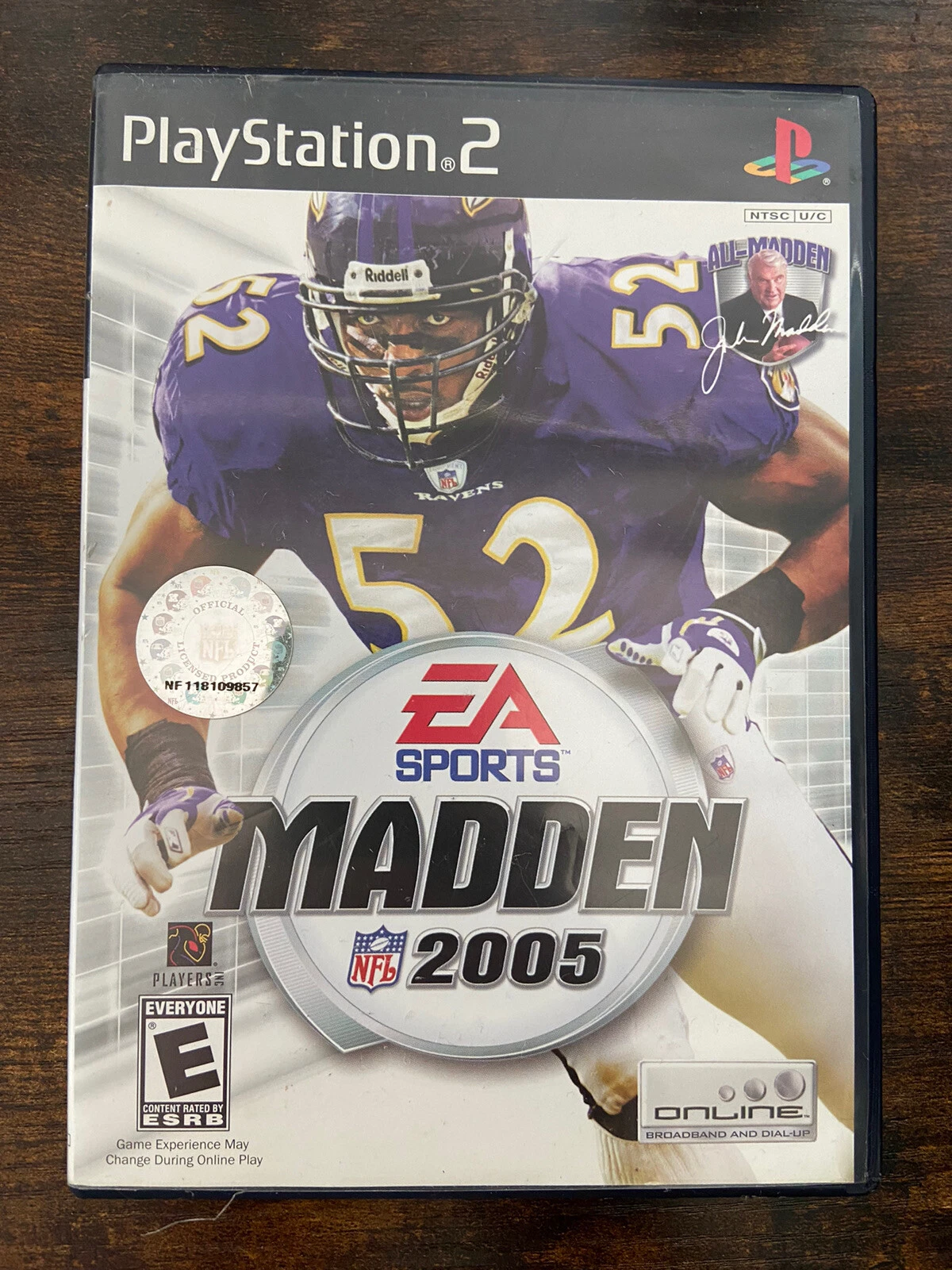 Madden NFL 2005 - Electronic Arts Football - Sony PlayStation 2 PS2