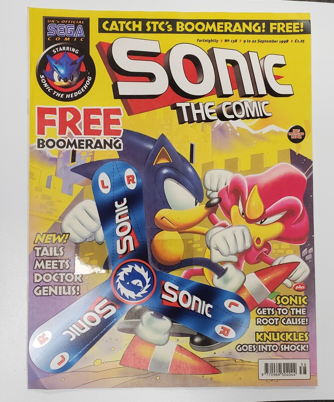 What do you think of the Fleetway Sonic the Comic? : r