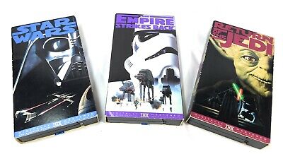 Star Wars Trilogy (VHS, 1995, 3-Tape Set) 86162060939 | eBay