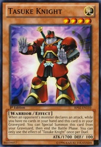 Tasuke Knight - SP14-EN010 - Common - 1st Edition x3 - Near Mint