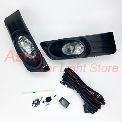 Fog Lights Kit For Honda Fit Shuttle 2011 2012 2013 2014 2015 2016 Right + Left