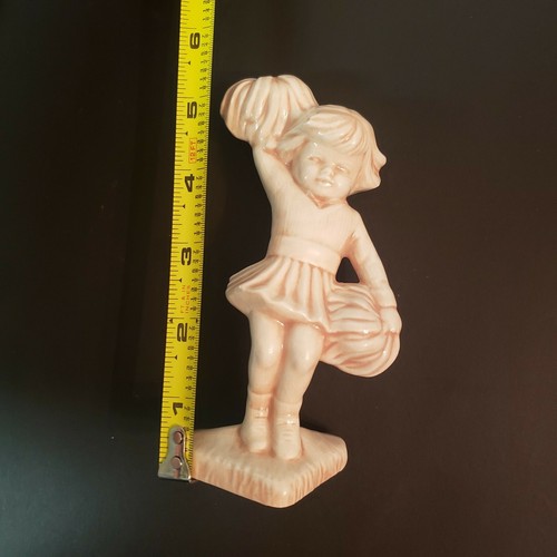 Albertas Cheerleader Glazed and Fired Porcelain Figurine from 1926 mold casting - Picture 3 of 10