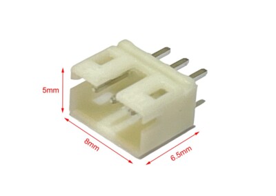 Jst-ph 2.0mm Pitch 3-pin Female Connector Socket Wire 30cm Male