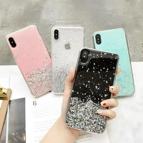 Hot Sale Case For XIAOMI 8 9 Redmi NOTE 5 6 7 8 Bling  Clear Soft Rubber Cover