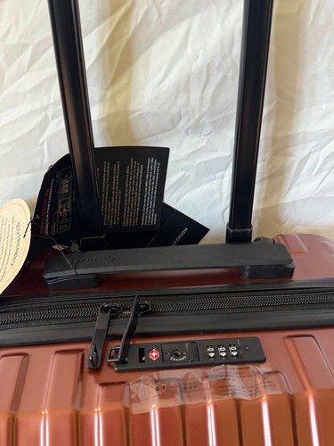 $400 CHAMPS 20" Element Copper Hardside Luggage Carry On Suitcase TSA Built In - Picture 4 of 7