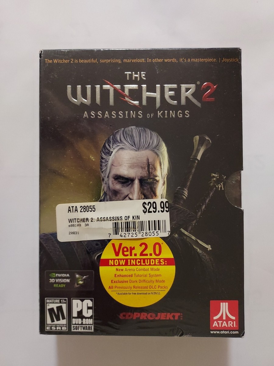 WITCHER 2: Assassins of Kings (PC, 2011) * Brand New SEALED 