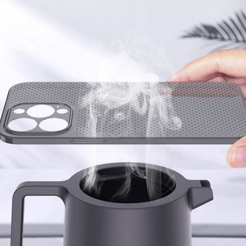 Case For iPhone 15 14 Pro Max 13 12 ShockProof Heat Dissipation Hard Mesh Cover - Picture 6 of 17