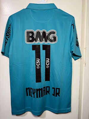 Santos FC NEYMAR JR シャツ Lサイズ Neymar JR 11 Nike Santos FC Soccer Jersey 2012-2013 Black