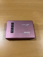 *rare* Aiwa Hs-px580 Cassette Player Walkman Kassettenspiele Red Metal All Body