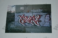 Los Angeles Area GRAFFITI urban street art mural  VINTAGE PHOTOGRAPH  Dm30