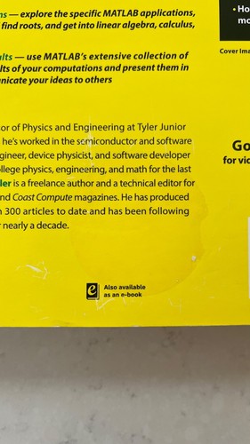 MATLAB For Dummies by Jim Sizemore PhD and John Paul Mueller - Used: Acceptable - 第 4/5 張圖片