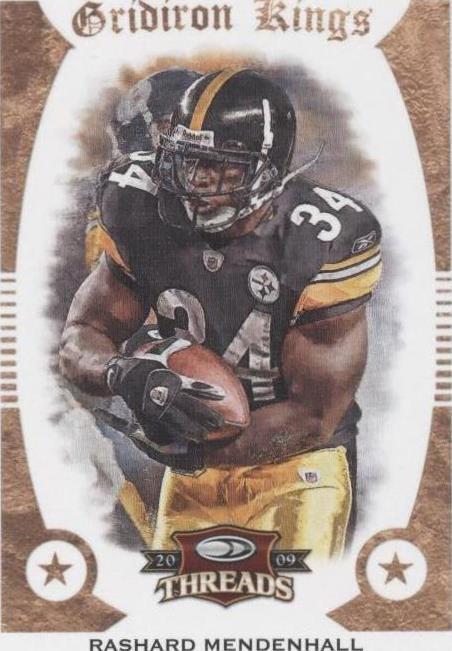 2009 Donruss Threads Rashard Mendenhall #44 - 1 of 2