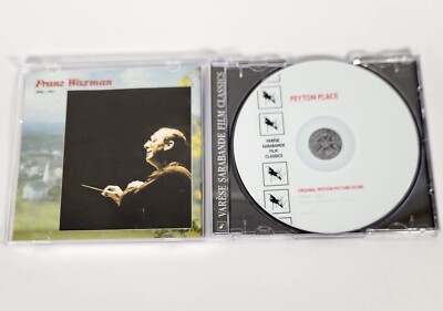 Franz Waxman 3 CD Box Set Rebecca Sunset Boulevard Peyton Place