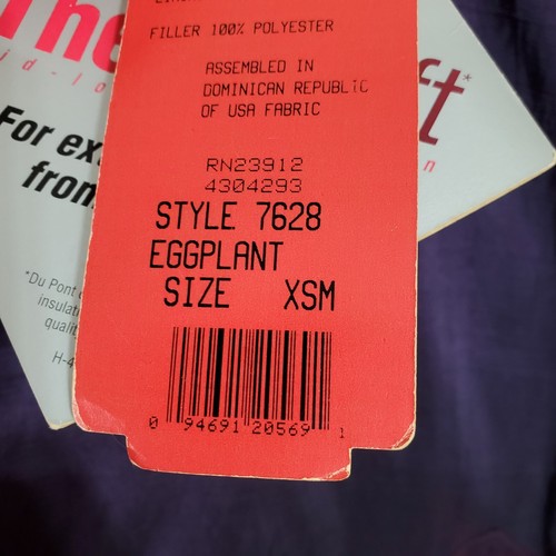 Forecaster Of Boston Thermoloft Insulated Jacket XS womans Eggplant Nylon - Picture 8 of 11