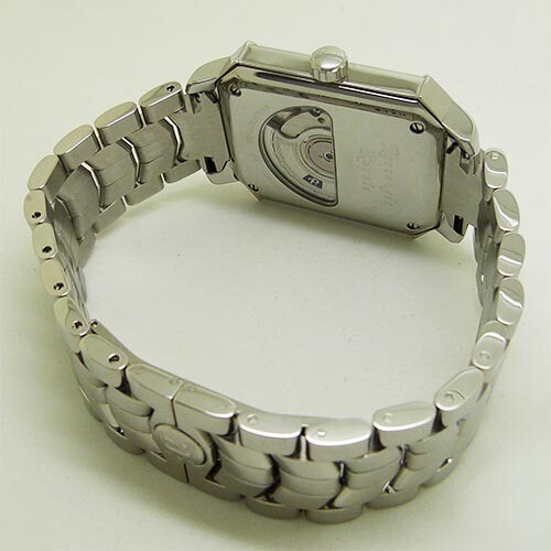Watch Perrelet Rectangle Royal Double Rotor Men Automatic White Good Condition - Picture 3 of 6
