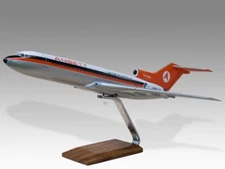 Boeing 727-100 Ansett ANA Fan Jet Desk Wood Airplane New Model Small Scale 1/130