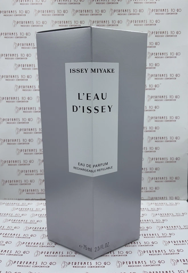 Issey Miyake L'eau D'issey 2.5 盎司淡香水可重复充填喷雾。 全新 — 第 2/3 张图片