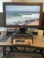 Sony J-H3 Cine Alta HDCAM PLAYER w/ SONY HD SDI Monitor WORKING