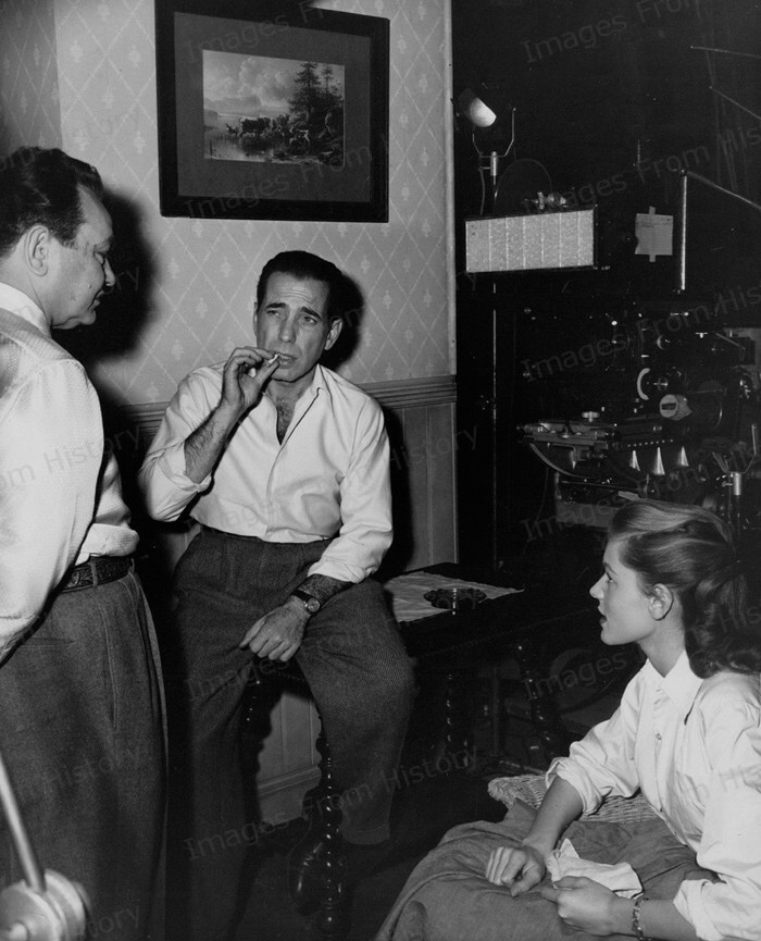 8x10 Print Humphrey Bogart Lauren Bacall Edward G. Robinson Key Largo ...