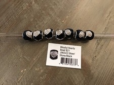 Brighton Blissful Hearts J96543 Silver/Clear Stone/Black Enamel