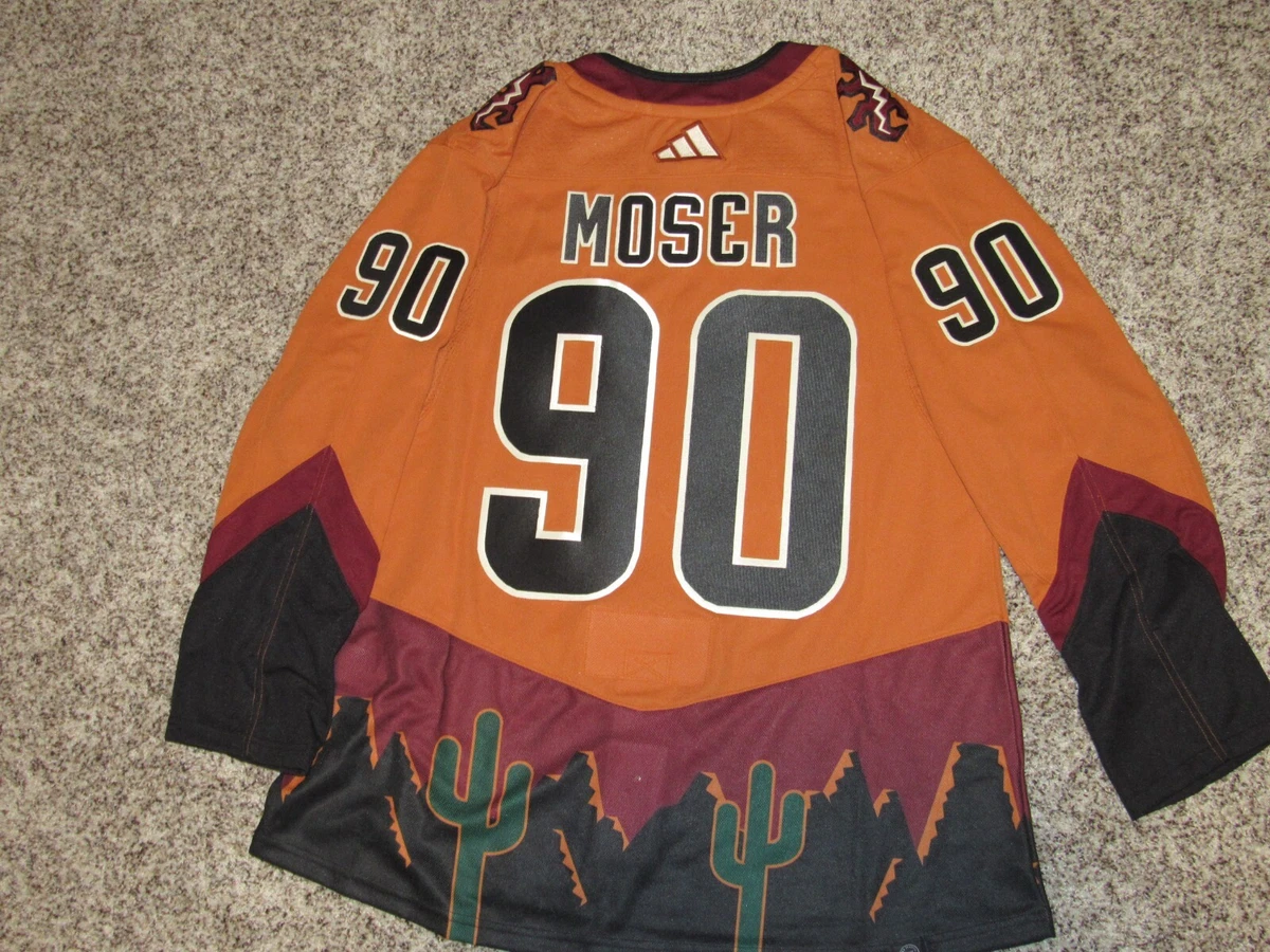 NWT Authentic Adidas PrimeGreen Reverse Retro Arizona Coyotes Jersey 56 JJ  Moser