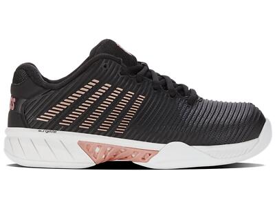 K-SWISS KS TFW HYPERCOURT EXPRESS 2 CARPET  | Damen | Indoor | BLCK/WHT/RSEGLD |