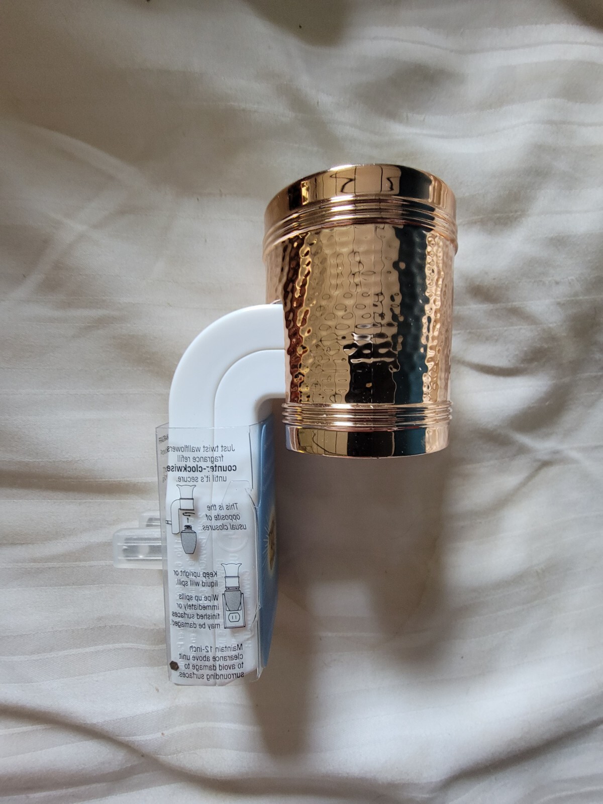 Bath and Body Works Gold Wallflower Nightlight Plug In Diffuser NEW eBay