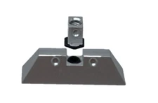 For Glock Sight Set Front & Rear Anodized Silver Aluminum Fits 17 19 22 23 26 34