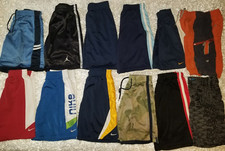 Boys Nike Mossimo Old Navy Nintendo, Air Jordan Sweat Shorts LOT of 12, S 6-7